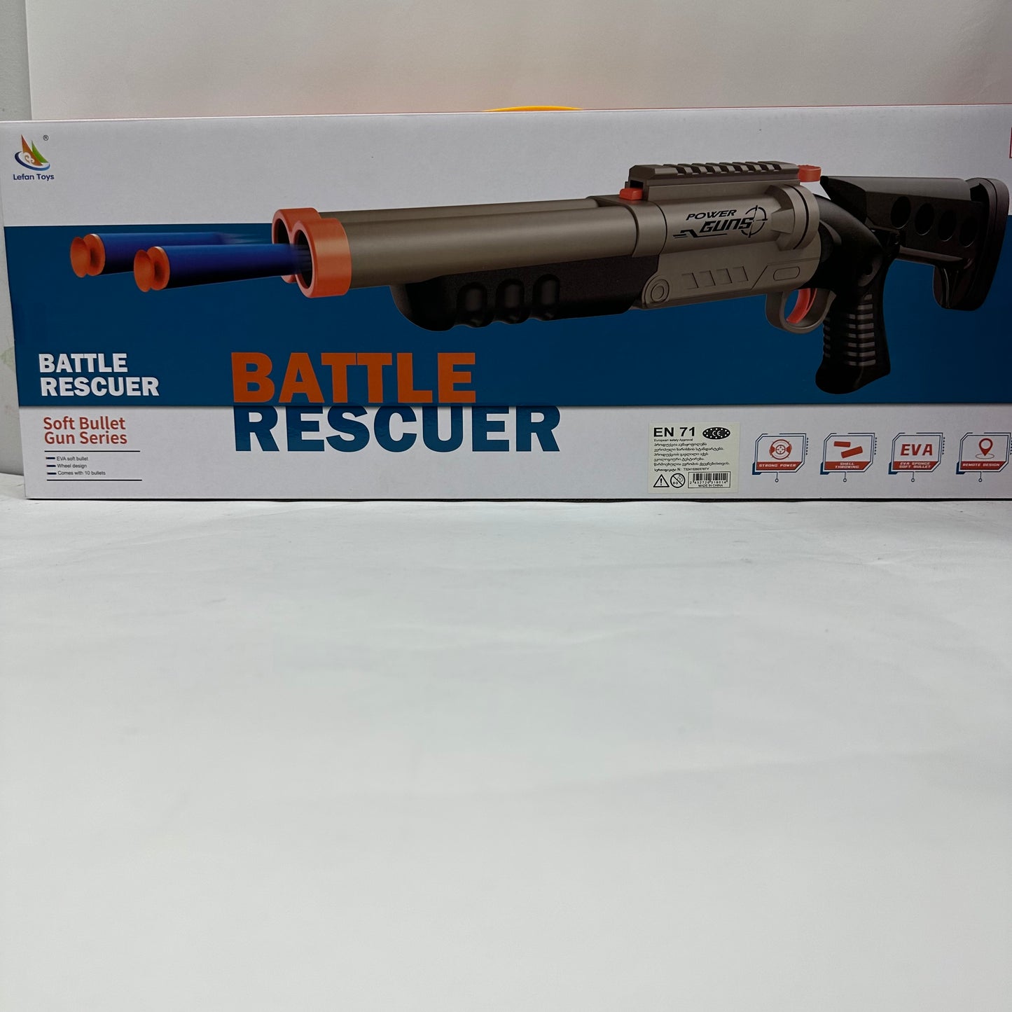 თოფი რბილი ტყვიებით