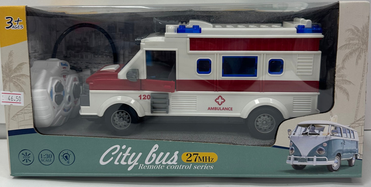 დისრანციური მართვის სასწრაფოს მანქანა