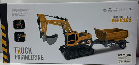 დისტანციური მართვის ტრაქტორი