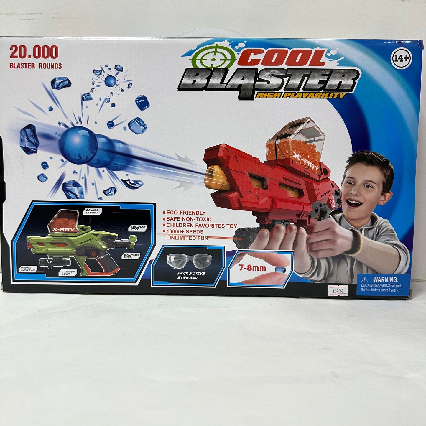 თოფი წყლის ტყვიებით