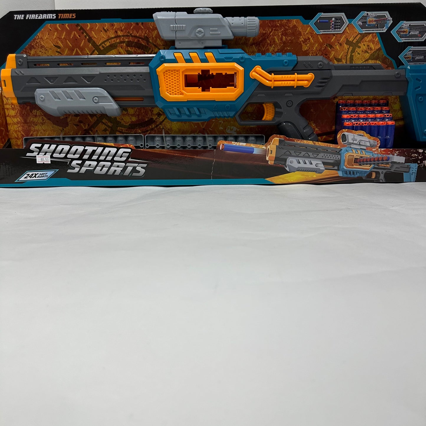 თოფი რბილი ტყვიებით