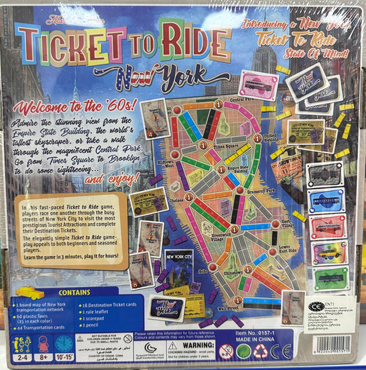 Ticket To Ride New York