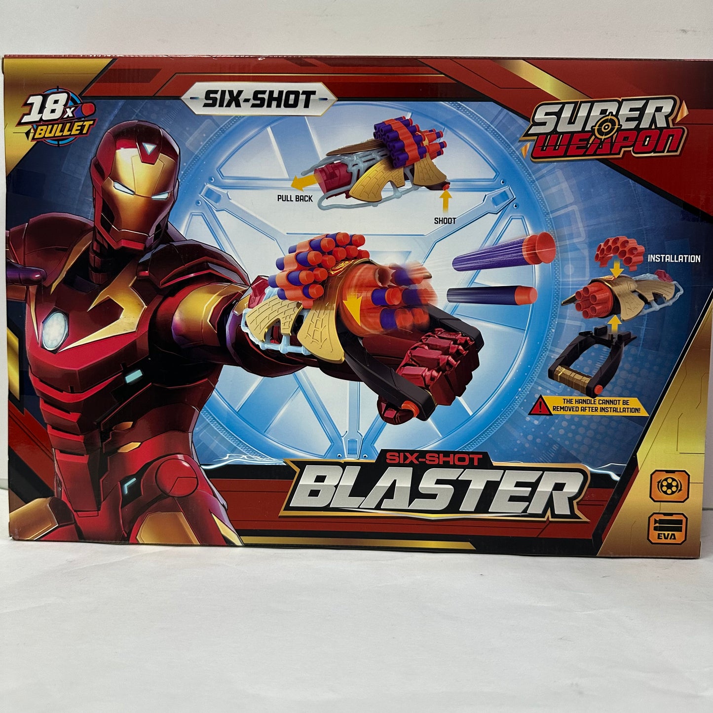 თოფი ხელის სამაჯური რბილი ტყვუებით