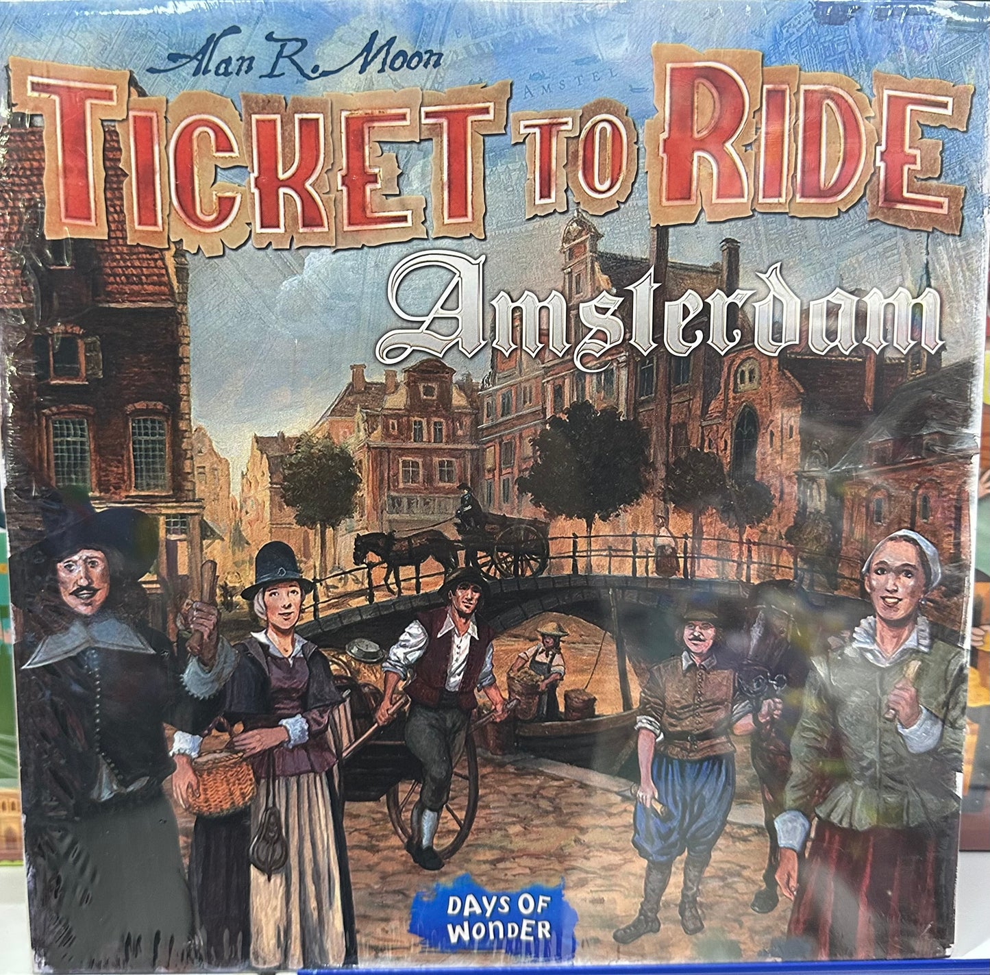 სამაგიდო თამაში TICKET To RIDE Amsterdam