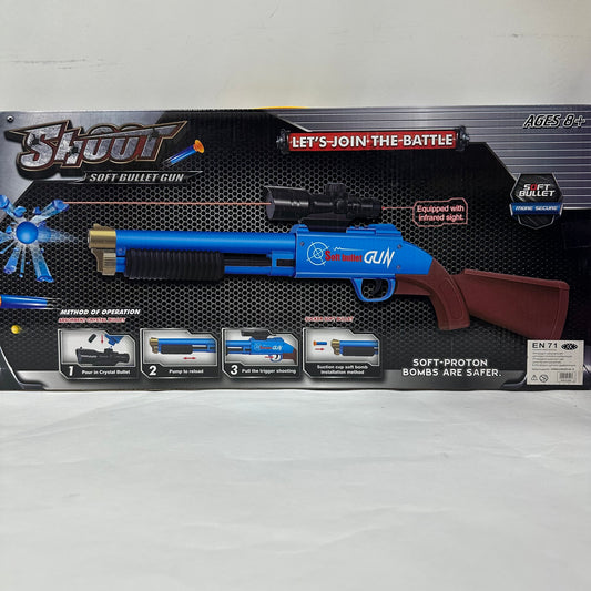 თოფი წყლის და რბილი ტყვიებით