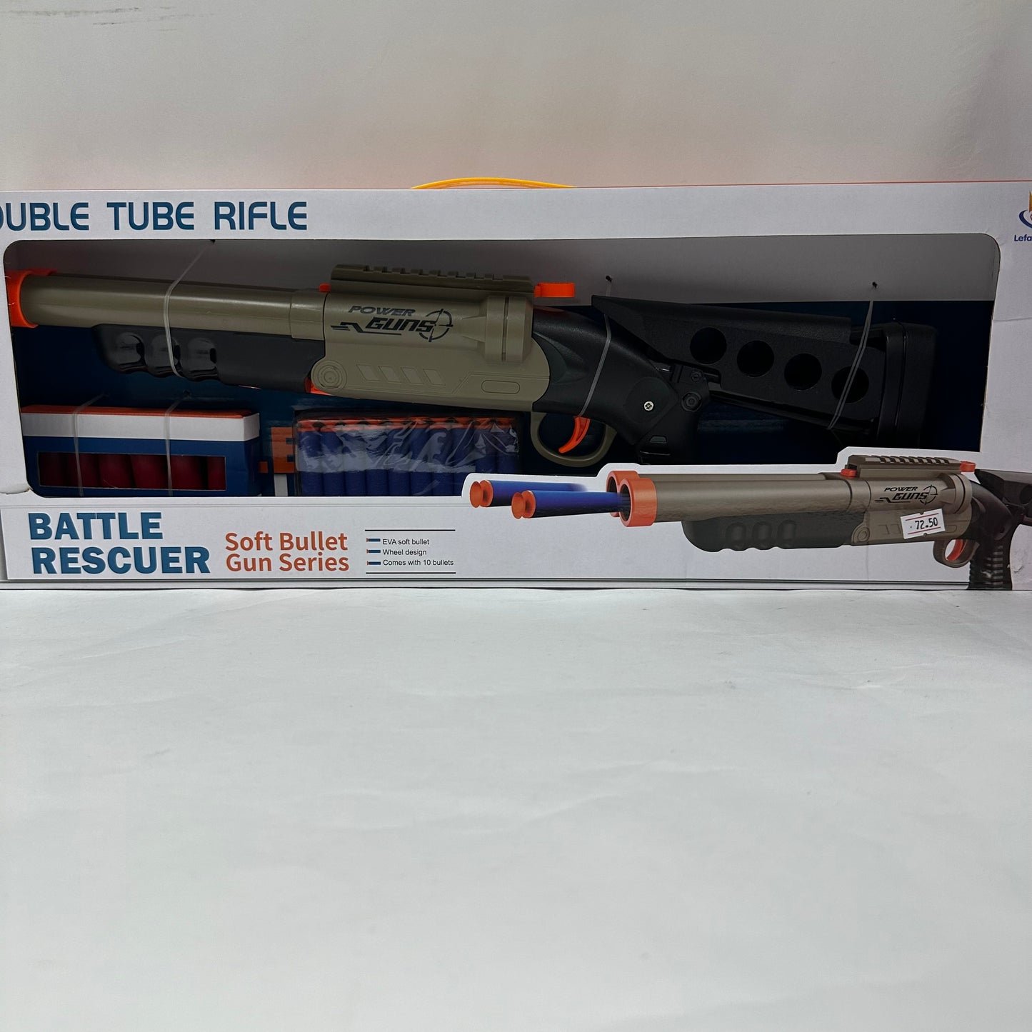 თოფი რბილი ტყვიებით