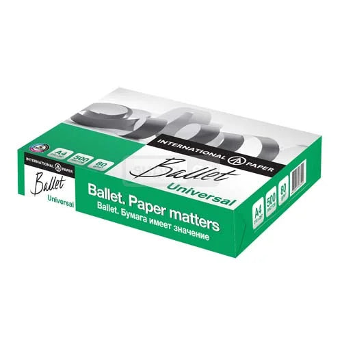 თაბახის ფურცელი ბალეტი _A4 ზომა.   500ფურცელი