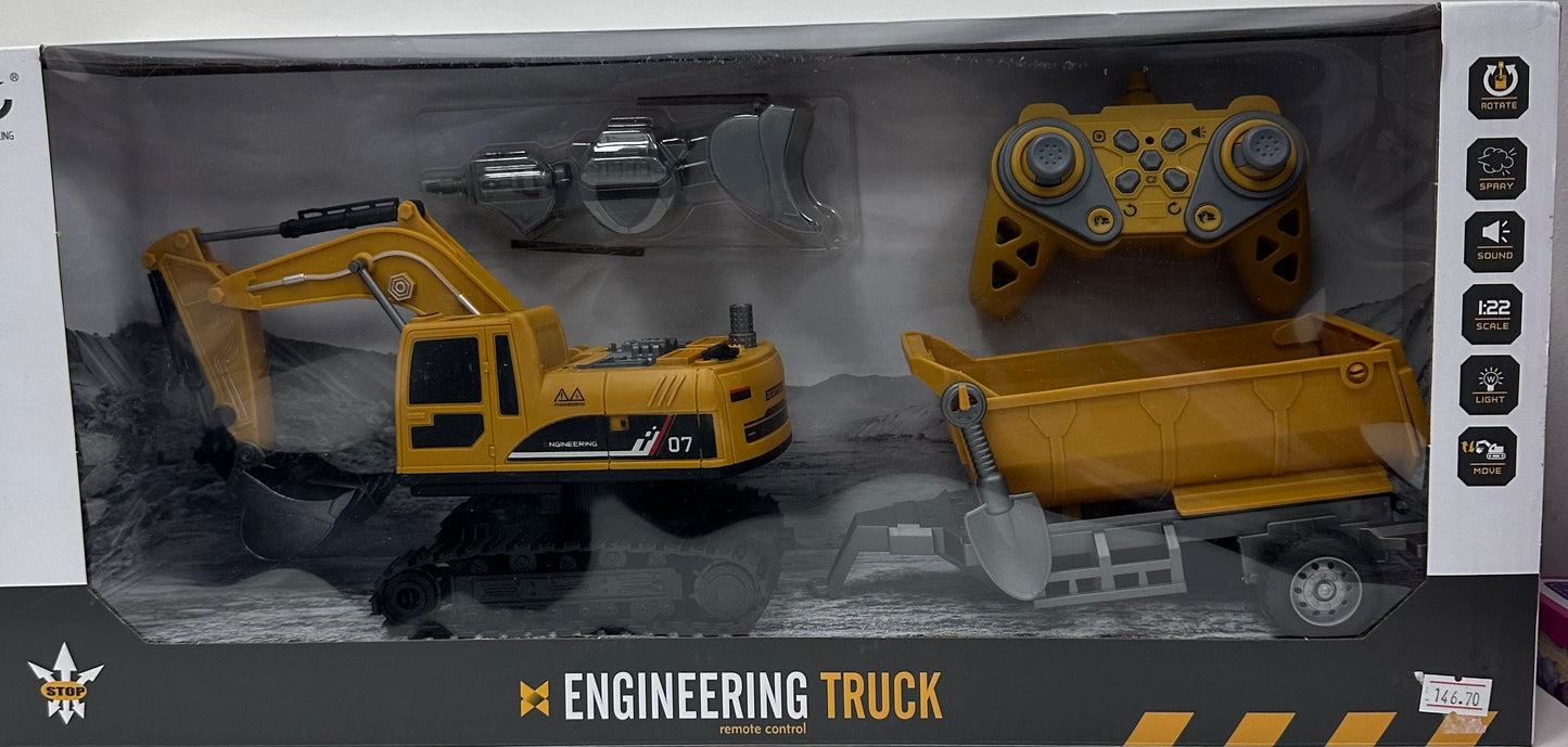 დისტანციური მართვის ტრაქტორი